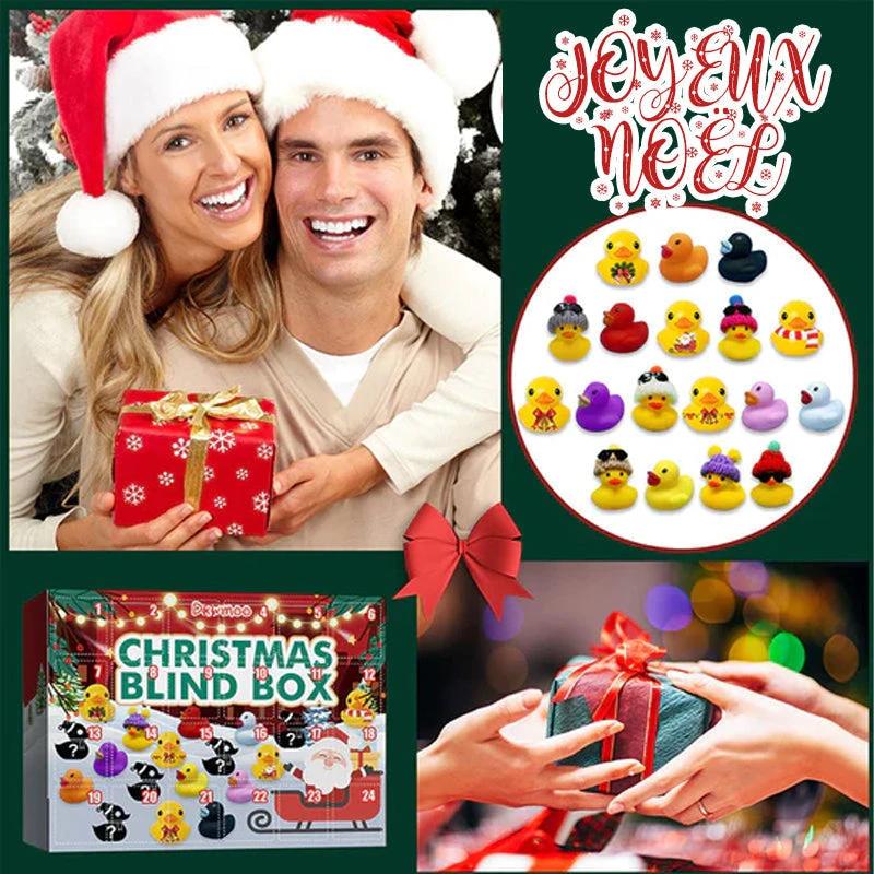 Advent Calendar 2022 - 24 Rubber Ducks for Children by Bowlift