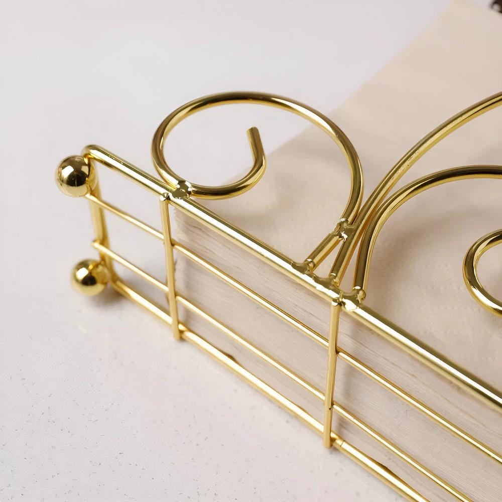 Stylish Swirl Napkin Holder by Casa & Beyond