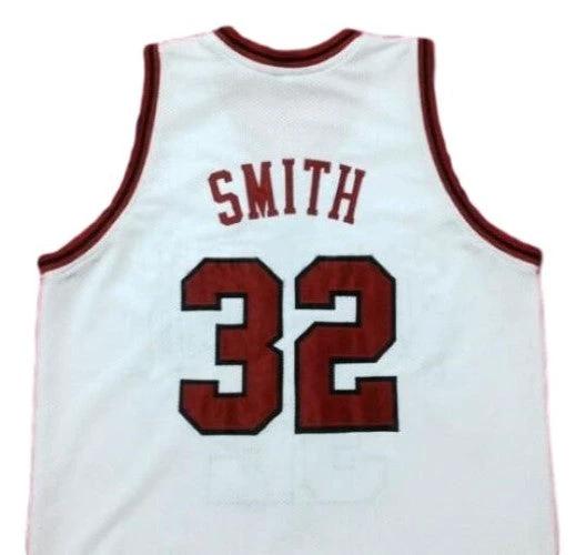 Joe Smith Jersey #32 Maryland College Basketball New Sewn White by My store basketball