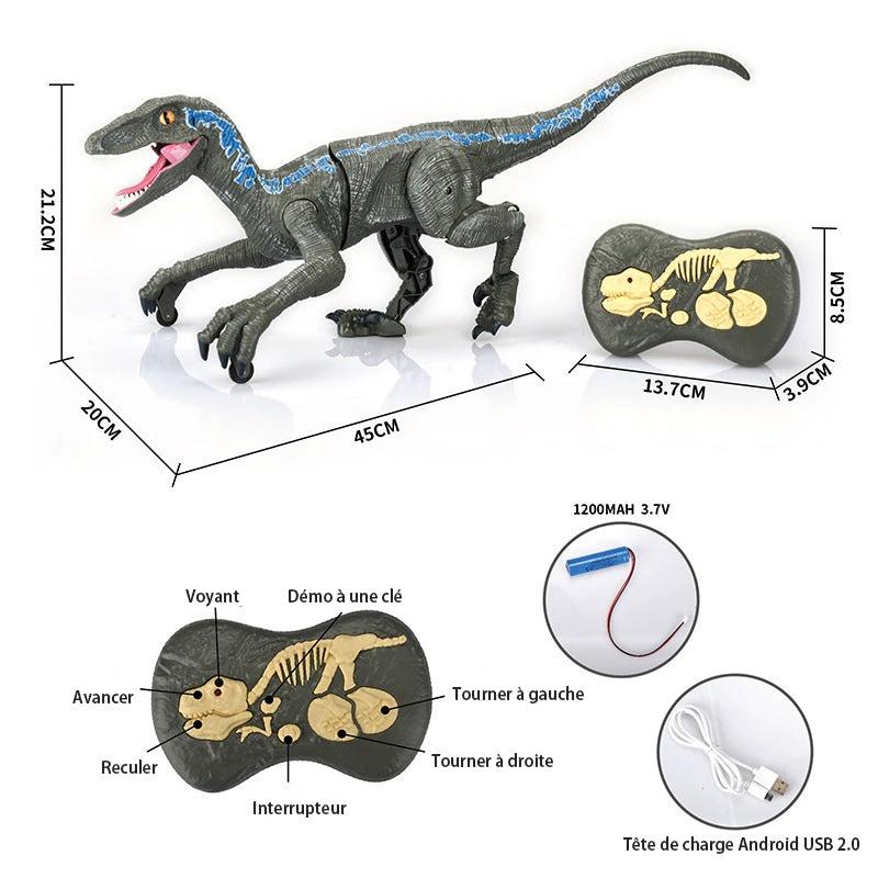 Dinosaur remote control gifts for children by Bowlift