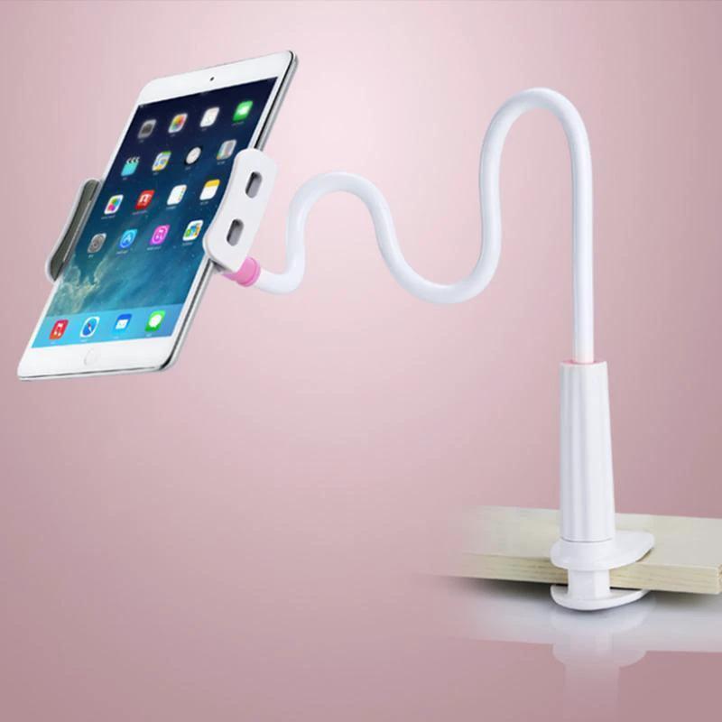 Universal detachable holder for phone and tablet with long pole by Bowlift