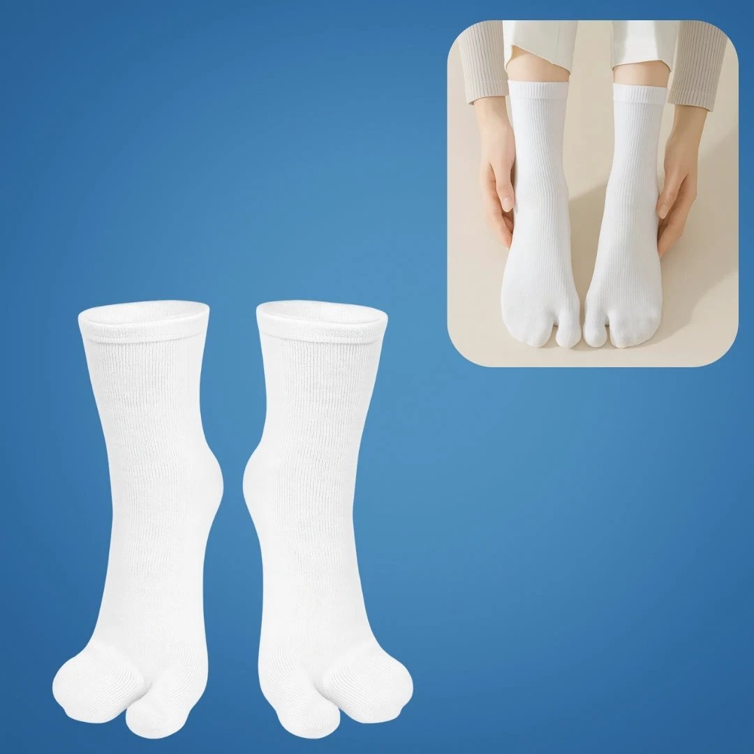 Toe Bunion Socks – Cushioned Support – Pain Relief – Reduces Swelling – Improves Alignment – All-Day Comfort Bowlift by Bowlift