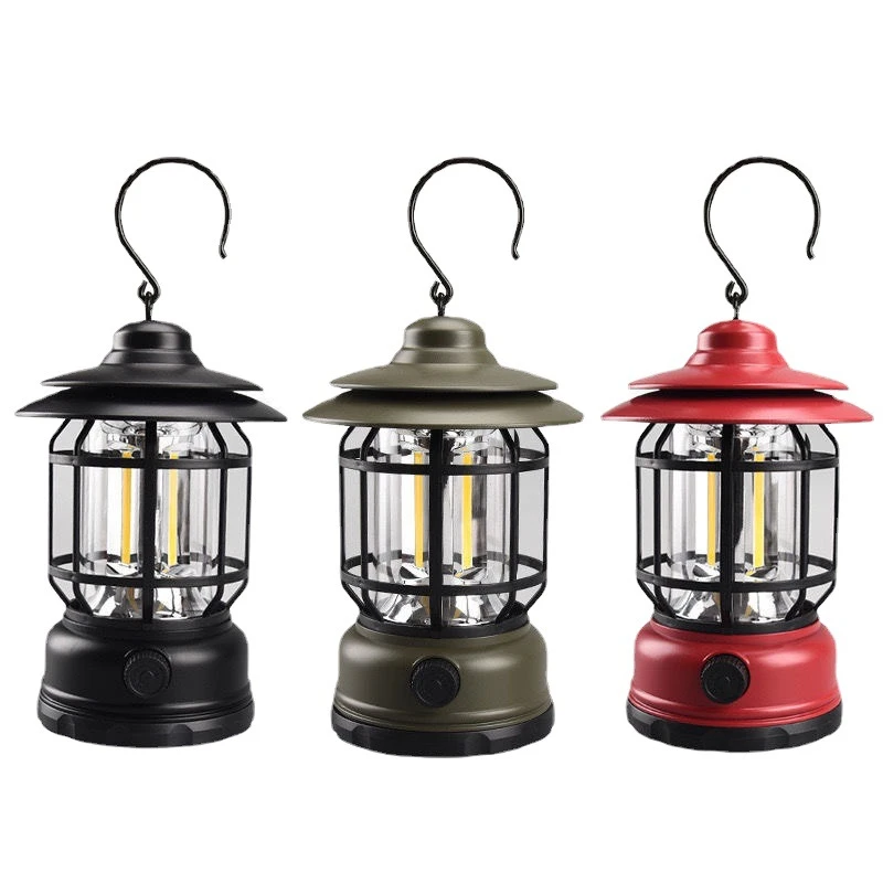 Portable multifunctional outdoor camping lamp by Bowlift