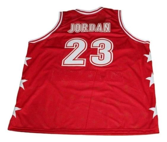 Michael Jordan Jersey #23 McDonald's All American Basketball Red by My store basketball