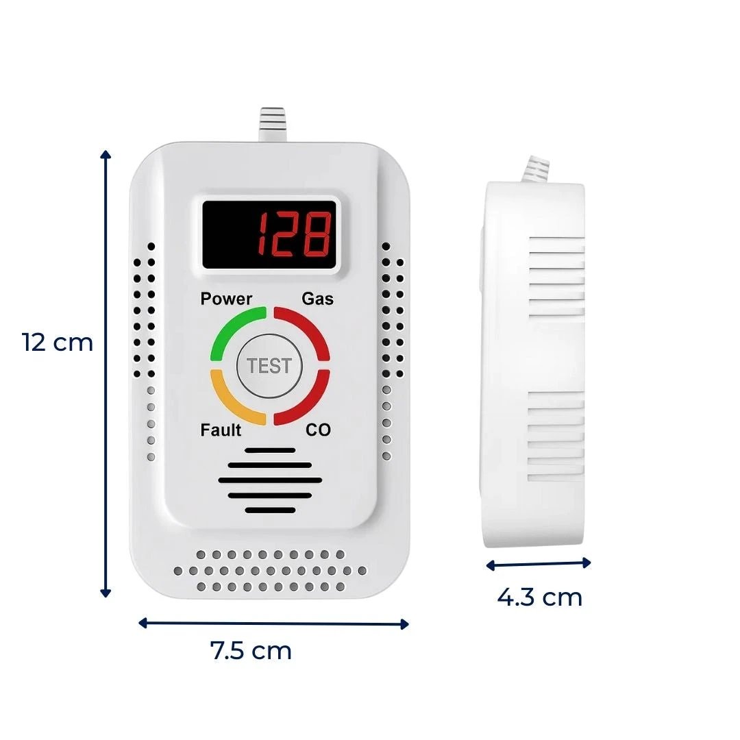 Digital Display – 85dB Loud Alarm – Home Safety Device – Early Warning Protection for Family Bowlift by Bowlift
