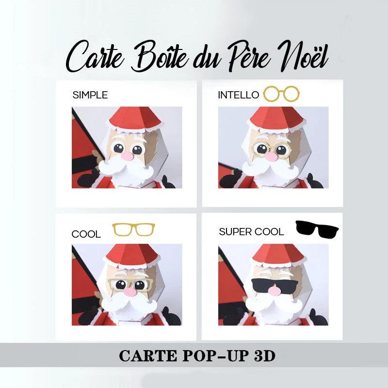 3D Pop-Up Card for the Santa Claus Prank by Bowlift