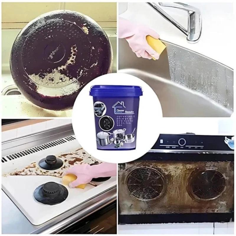 Universal cleaning paste for kitchen utensils, washing appliances and household appliances Bowlift by Bowlift
