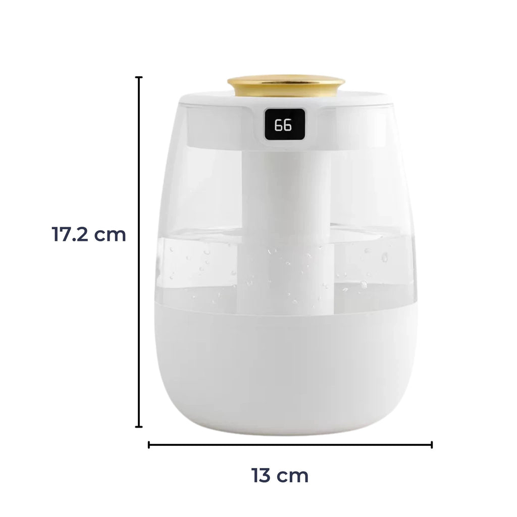 Quiet Night-Light Mode – 1300 ml Tank – Dry Air Relief for Bedroom & Nursery Bowlift by Bowlift