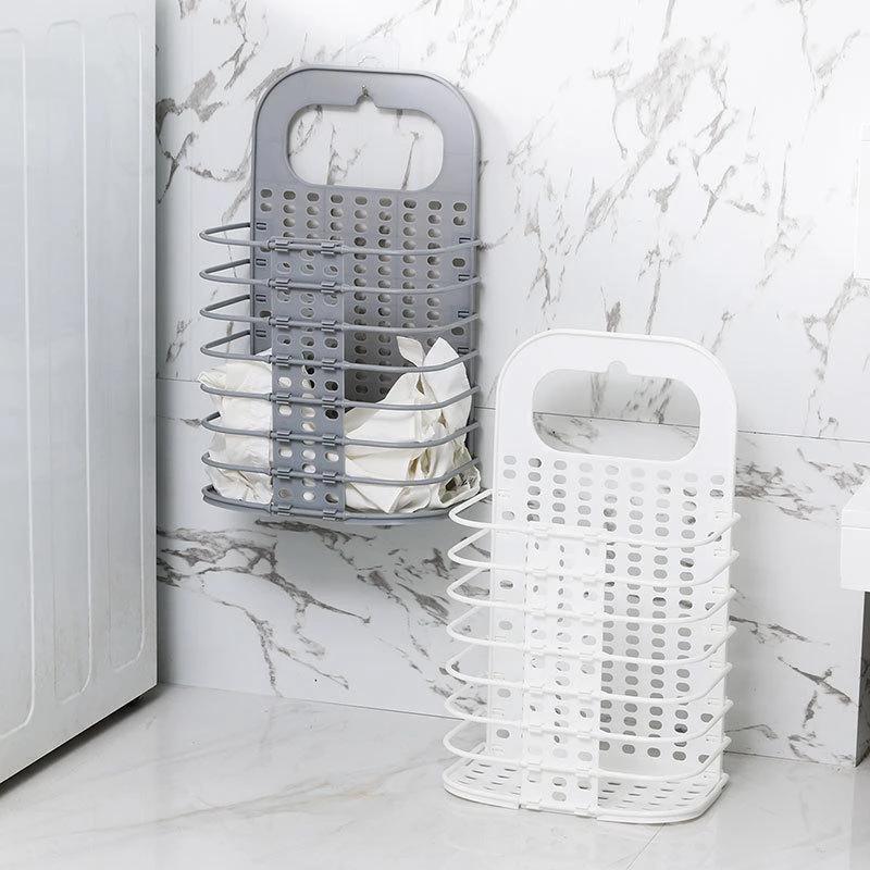 Collapsible laundry basket household by Bowlift