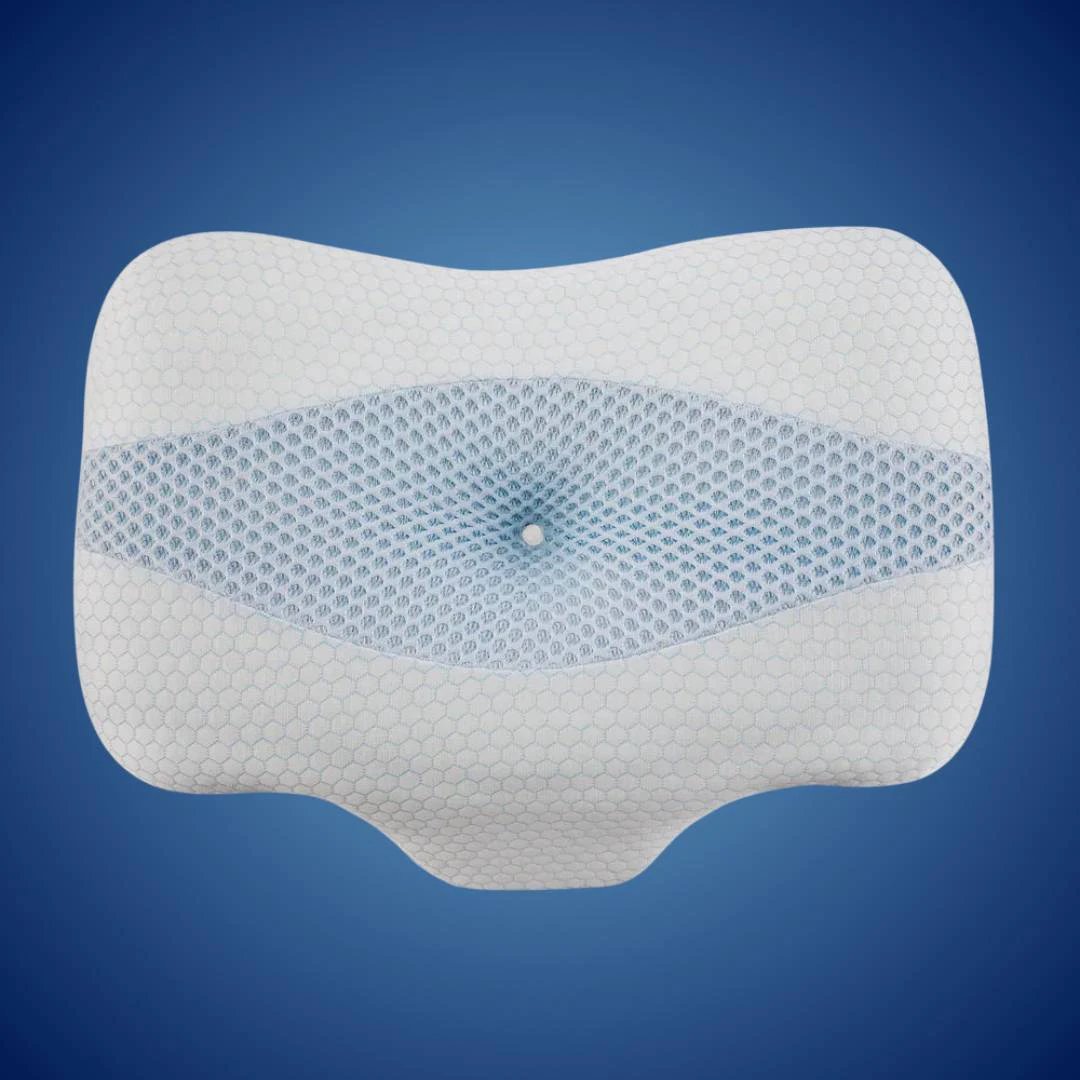 RestAlign Neck Pain Orthopedic Pillow | Cervical Cooling Memory Foam Pillow - Neck Pain Relief - Spinal Alignment Support Pillow Bowlift by Bowlift