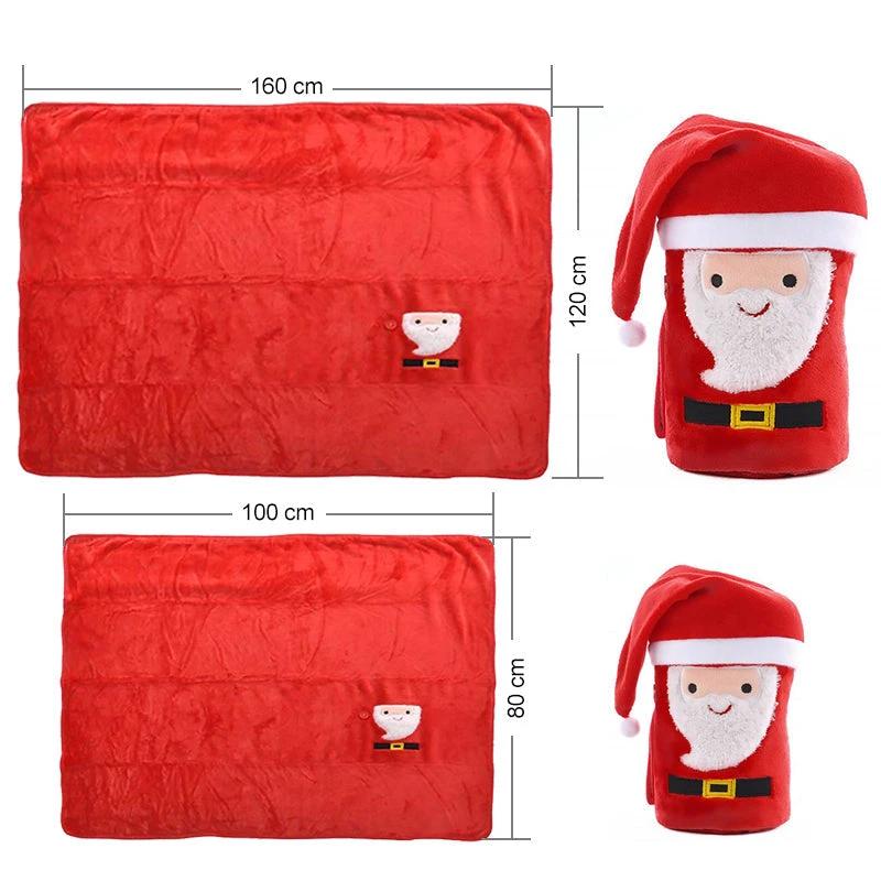 Ciaovie Flannel Blanket Christmas by Bowlift