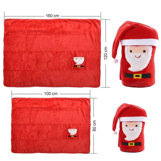 Ciaovie Flannel Blanket Christmas by Bowlift