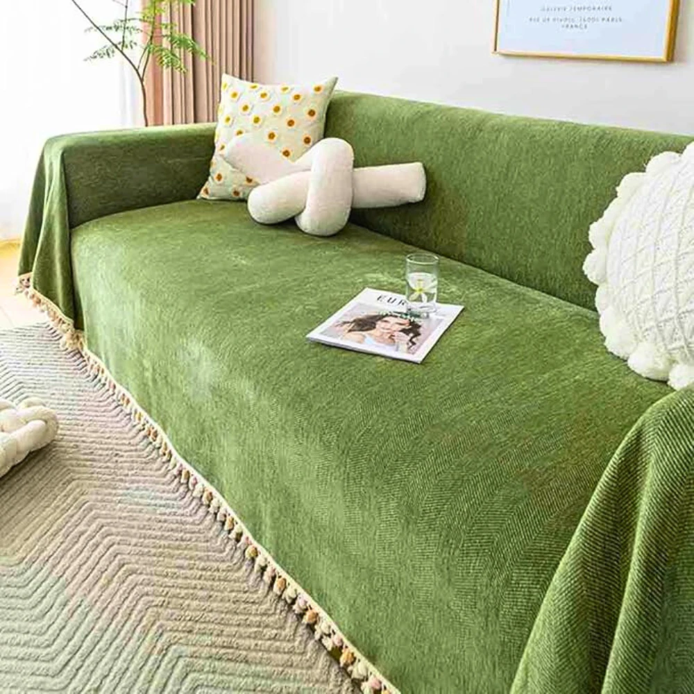 Elegant Plush Sofa Blanket Shield by Casa & Beyond