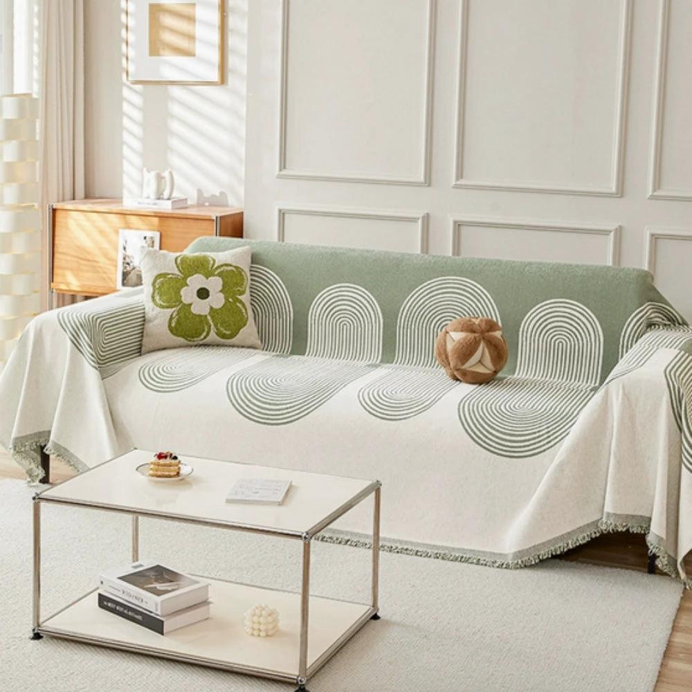 Lyra Chenille Sofa Cover by Casa & Beyond