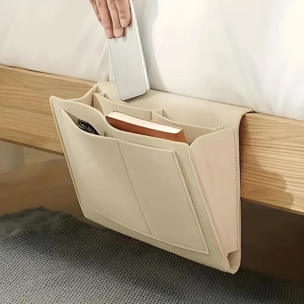 All-in-One Bedside Organizer by Casa & Beyond