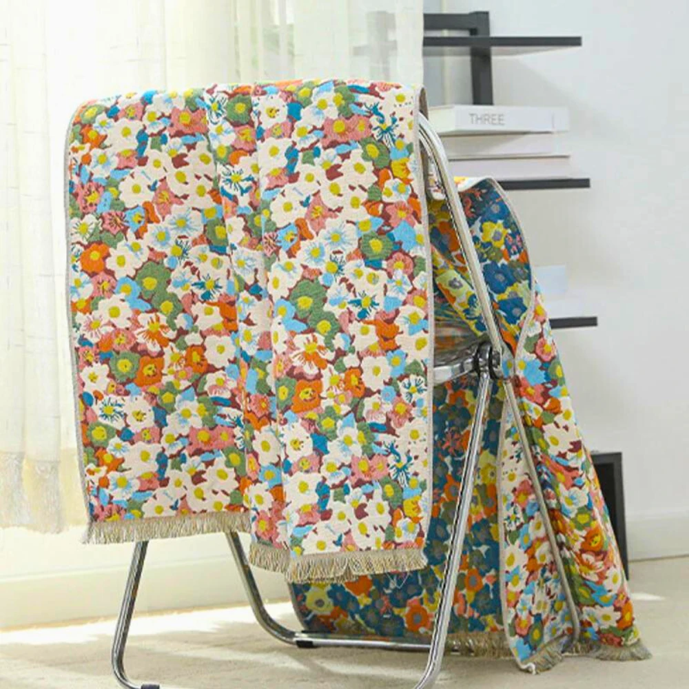 Opulent Flora Reversible Towel by Casa & Beyond