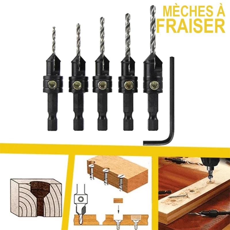 Hollow cut for wood processing (5 pieces) by Bowlift
