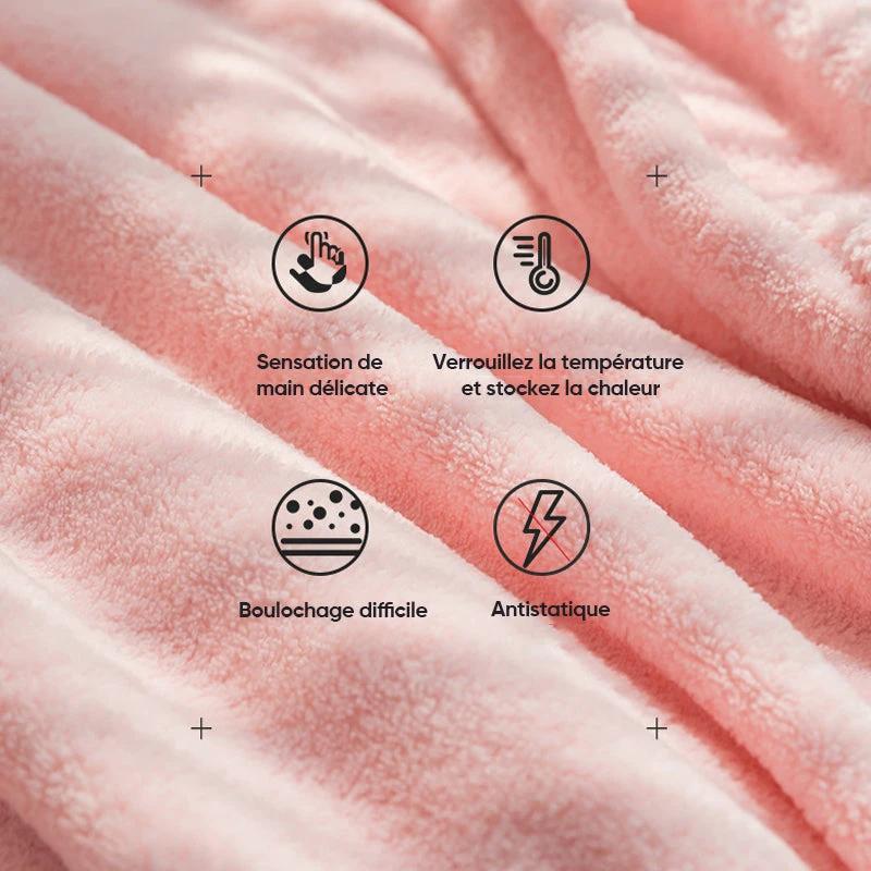 Terry bathrobe made of soft cotton fabric Girly by Bowlift