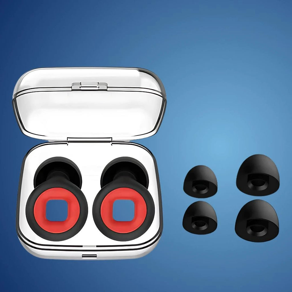 SilentGuard Sleeping Earplugs | Comfortable Noise-Reducing Earplugs - Quiet Restful Sleep Bowlift by Bowlift