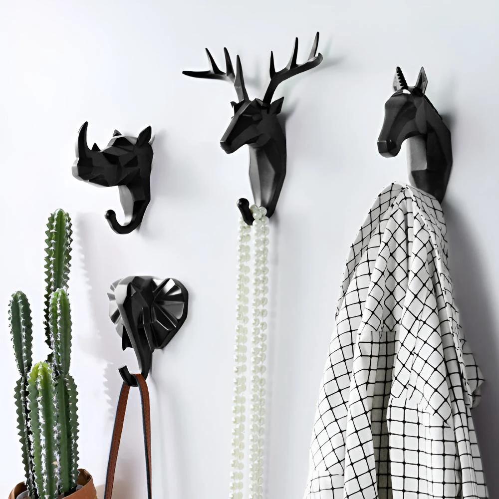 Animal Head Wall-Mounted Key Holder by Casa & Beyond
