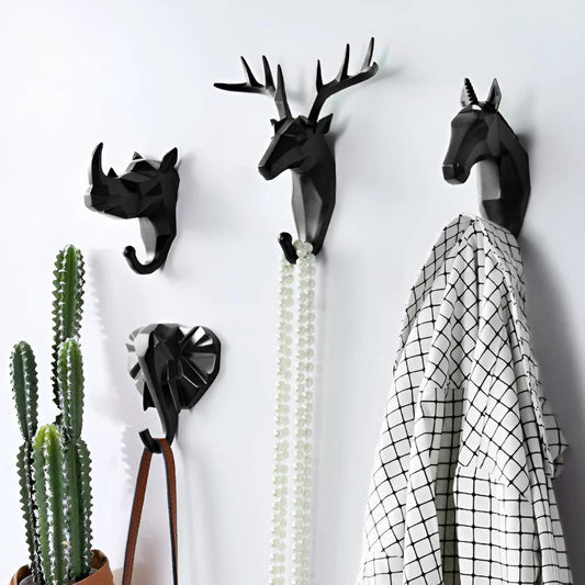 Animal Head Wall-Mounted Key Holder by Casa & Beyond