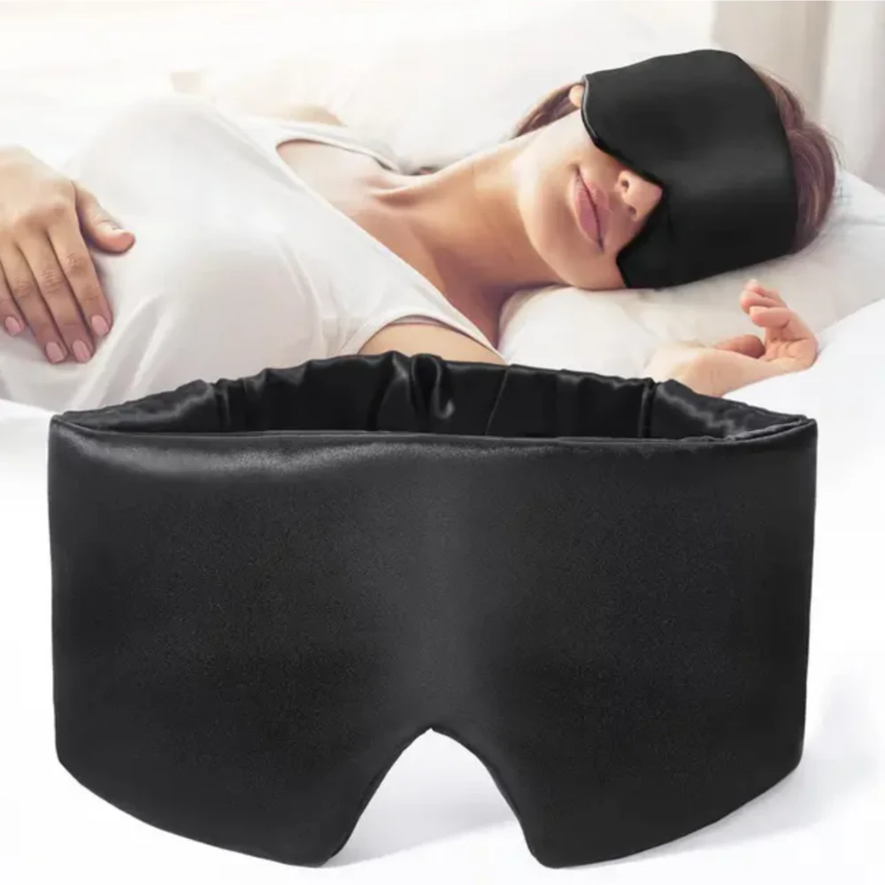 Pure Mulberry Silk Sleep Mask Bowlift by Bowlift