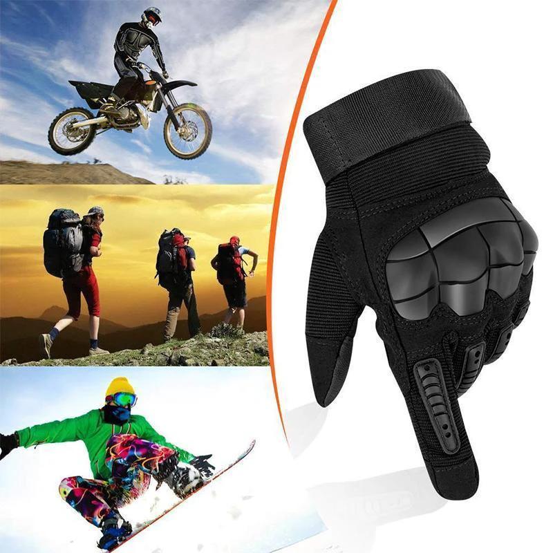 Military tactical gloves with full fingers by Bowlift