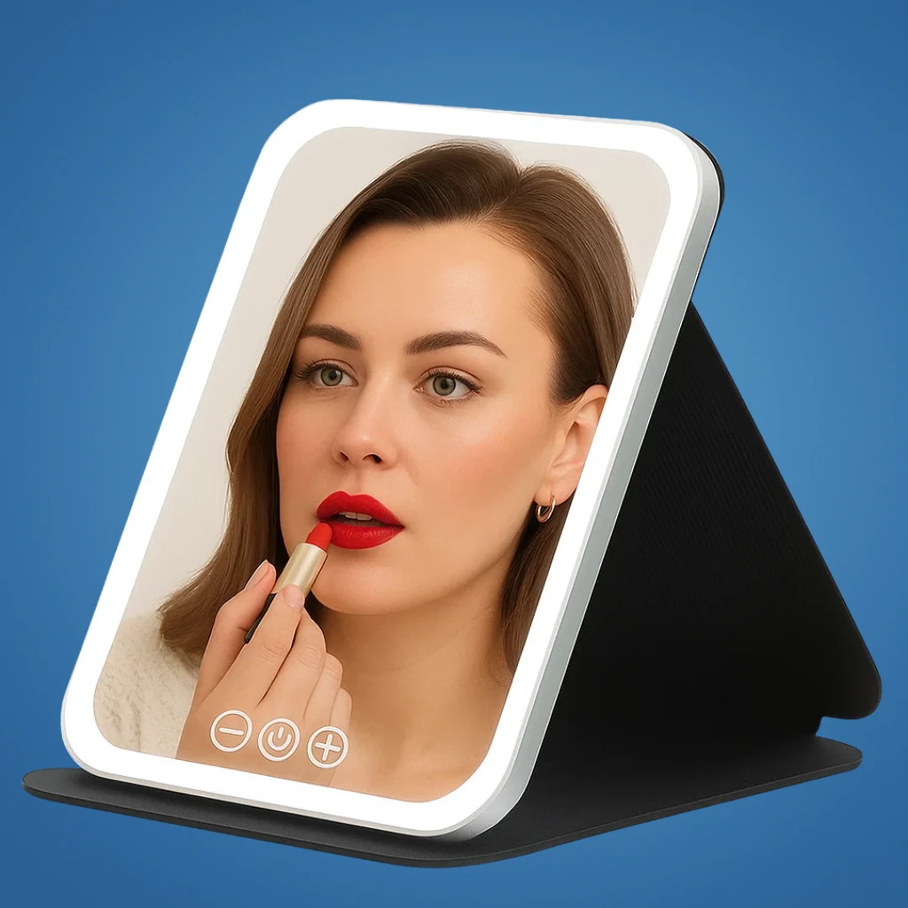 Adjustable 3-Colour Lighting – Rechargeable Portable Design – Perfect for Travellers & Beauty Fans Bowlift by Bowlift