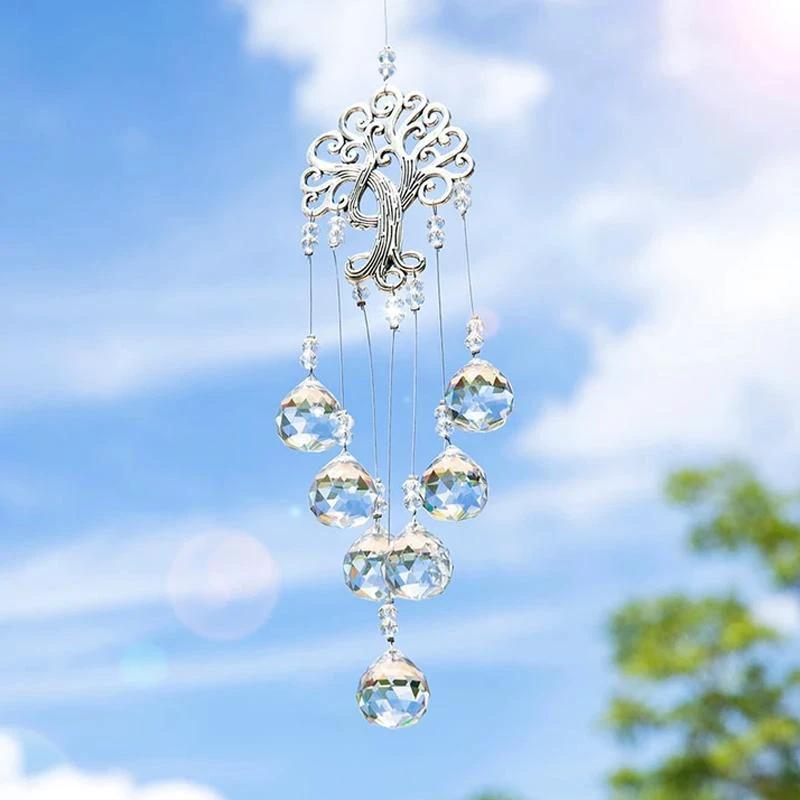 Sun Catcher Tree World Made of Crystal by Bowlift