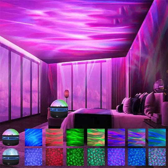 AuroraLight Northern Lights Projector Table Lamp Bowlift by Bowlift