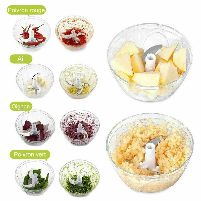 Manual vegetable cutter by Bowlift