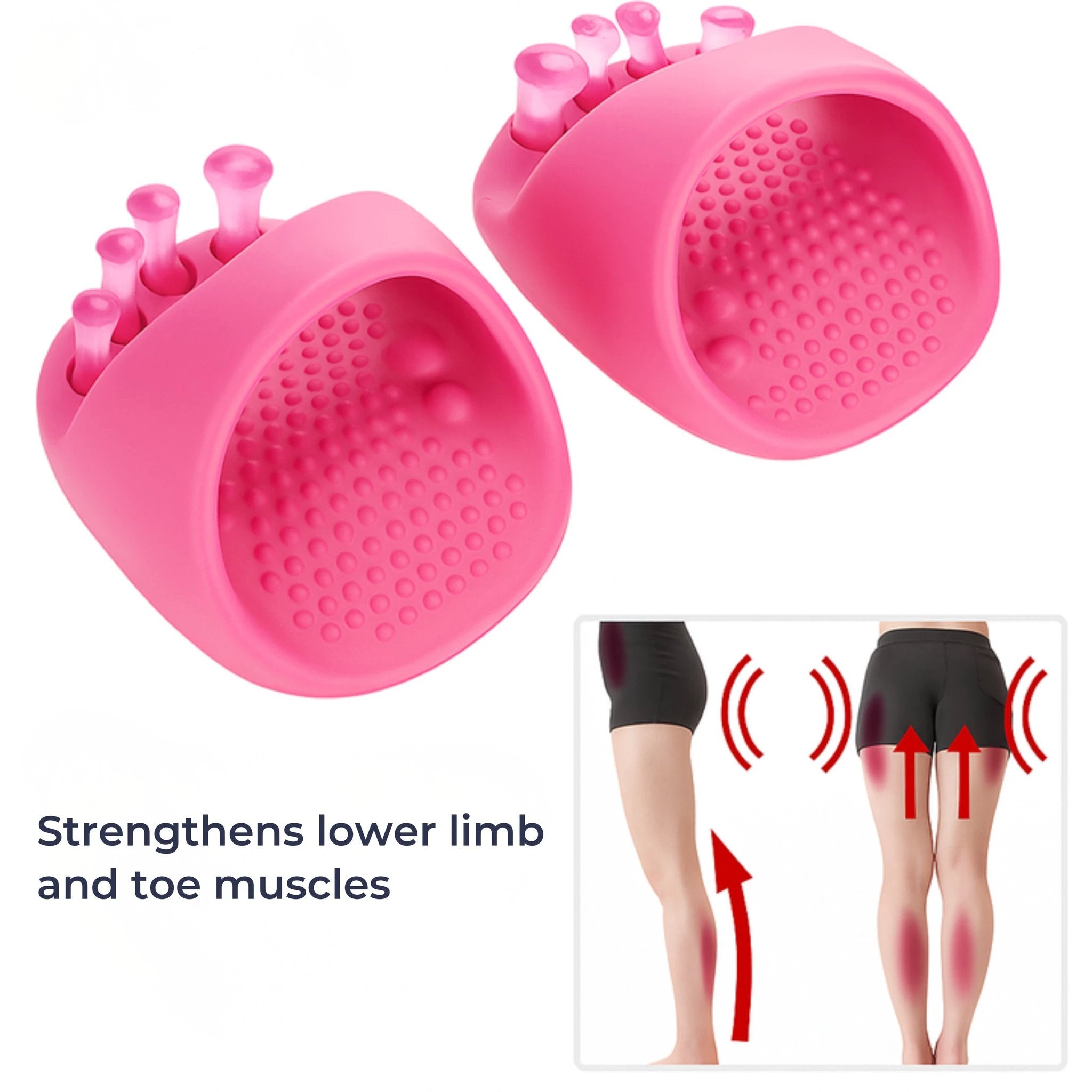 Toe Separator Design – Non-Slip Sole – Foot Pain Relief & Posture Support Bowlift by Bowlift