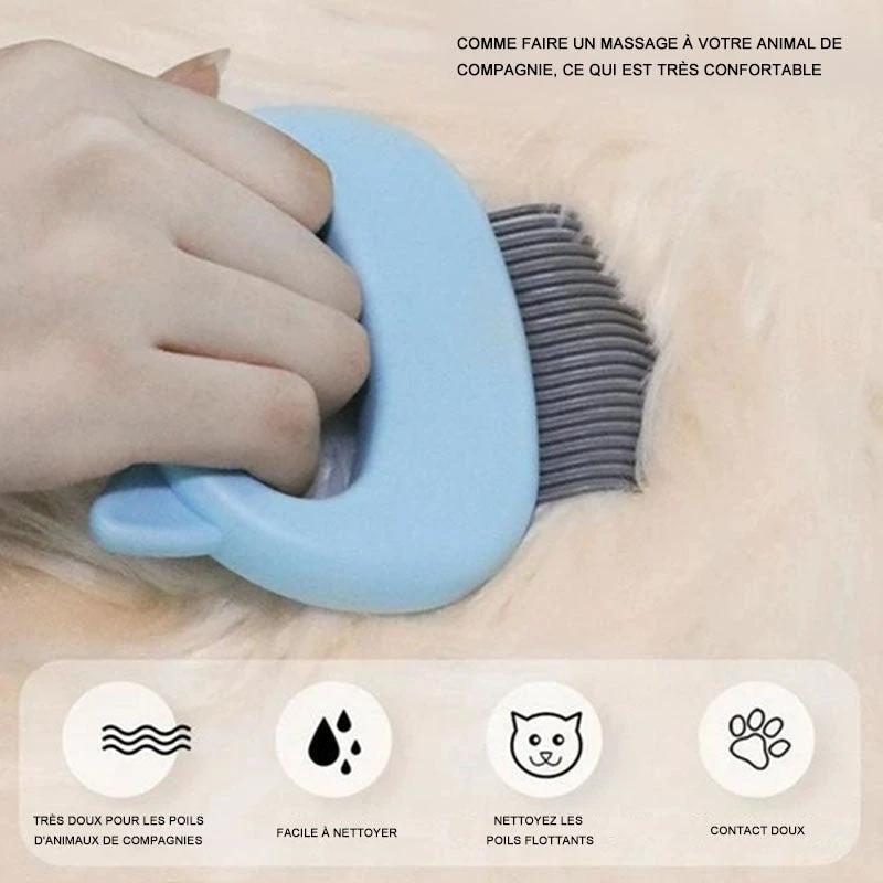 Mini Comb for Pets 2 In 1 by Bowlift