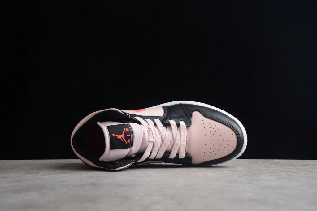 Air Jordan 1 Mid Atmosphere Black Infrared by Air Jordan