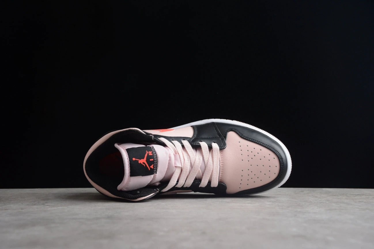 Air Jordan 1 Mid Atmosphere Black Infrared by Air Jordan