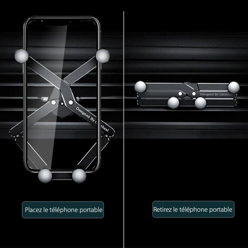 Removable smartphone holder for car by Bowlift