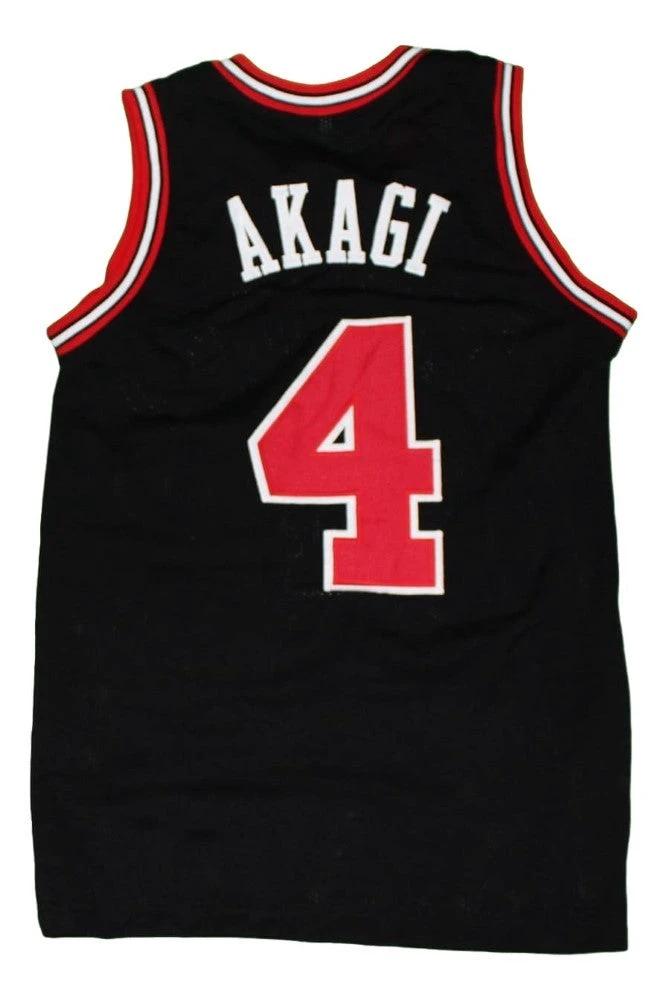 Takenori Akagi Jersey #4 Shohoku Slam Dunk New Basketball Black by My store basketball