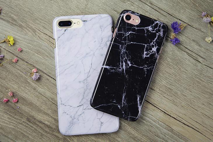 Milanese Marble iPhone Cases by Bowlift