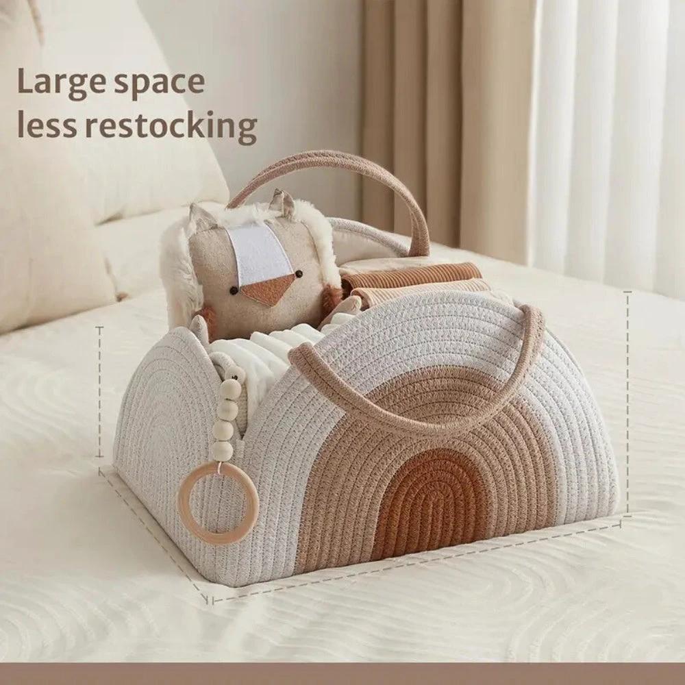 Neutral Tone Baby Storage Organizer by Casa & Beyond
