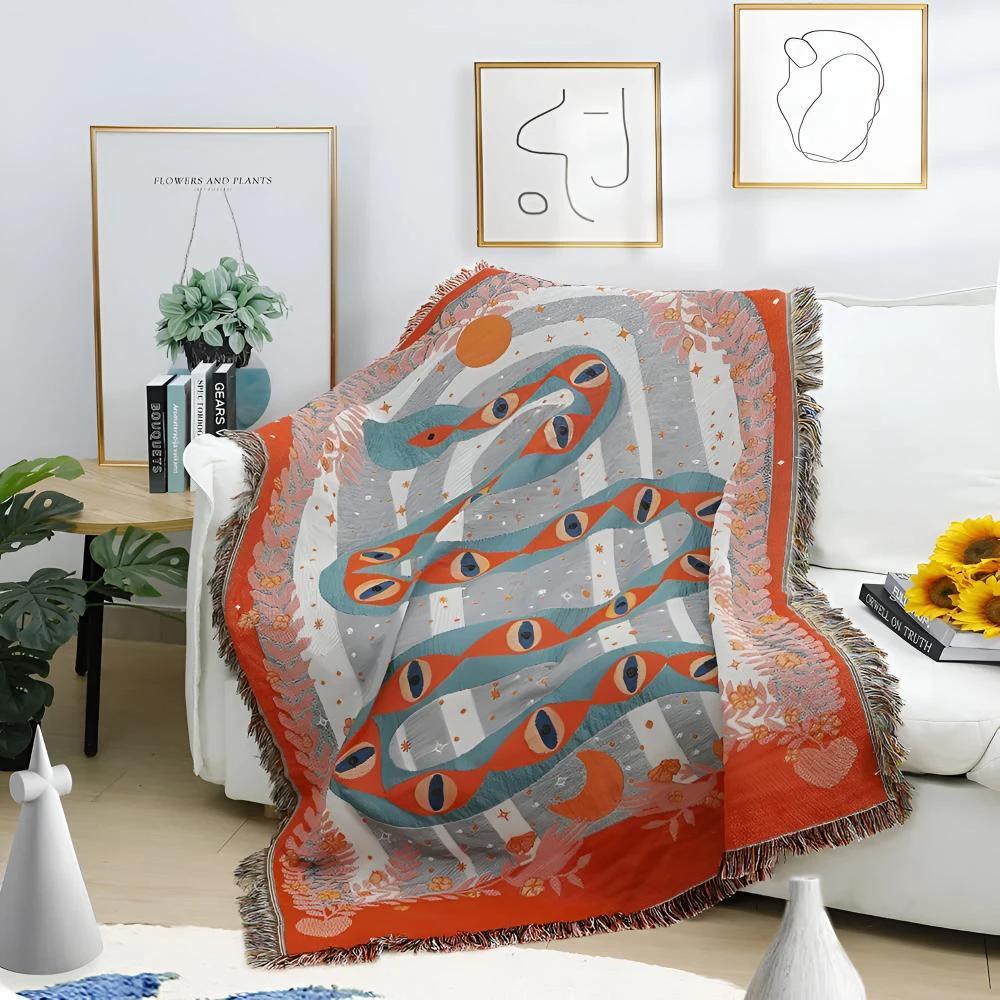 Serpent's Path Blanket by Casa & Beyond
