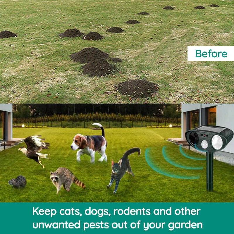 Ultrasonic Armadillo Repellent by BowLift