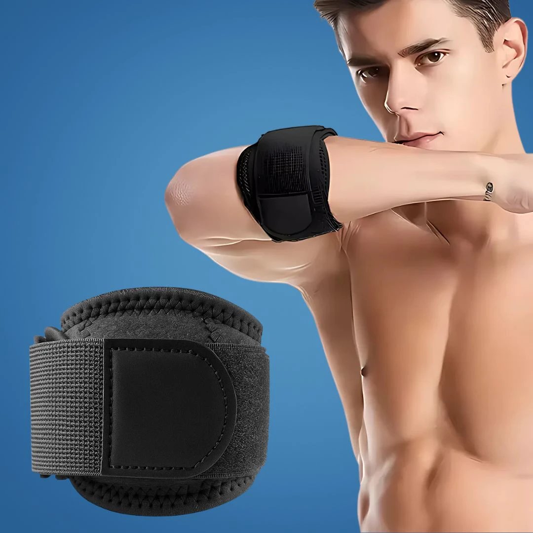 ElbowEase | Tennis Elbow Strap – Adjustable Compression – Breathable Lightweight Design – Sports & Work Support Bowlift by Bowlift