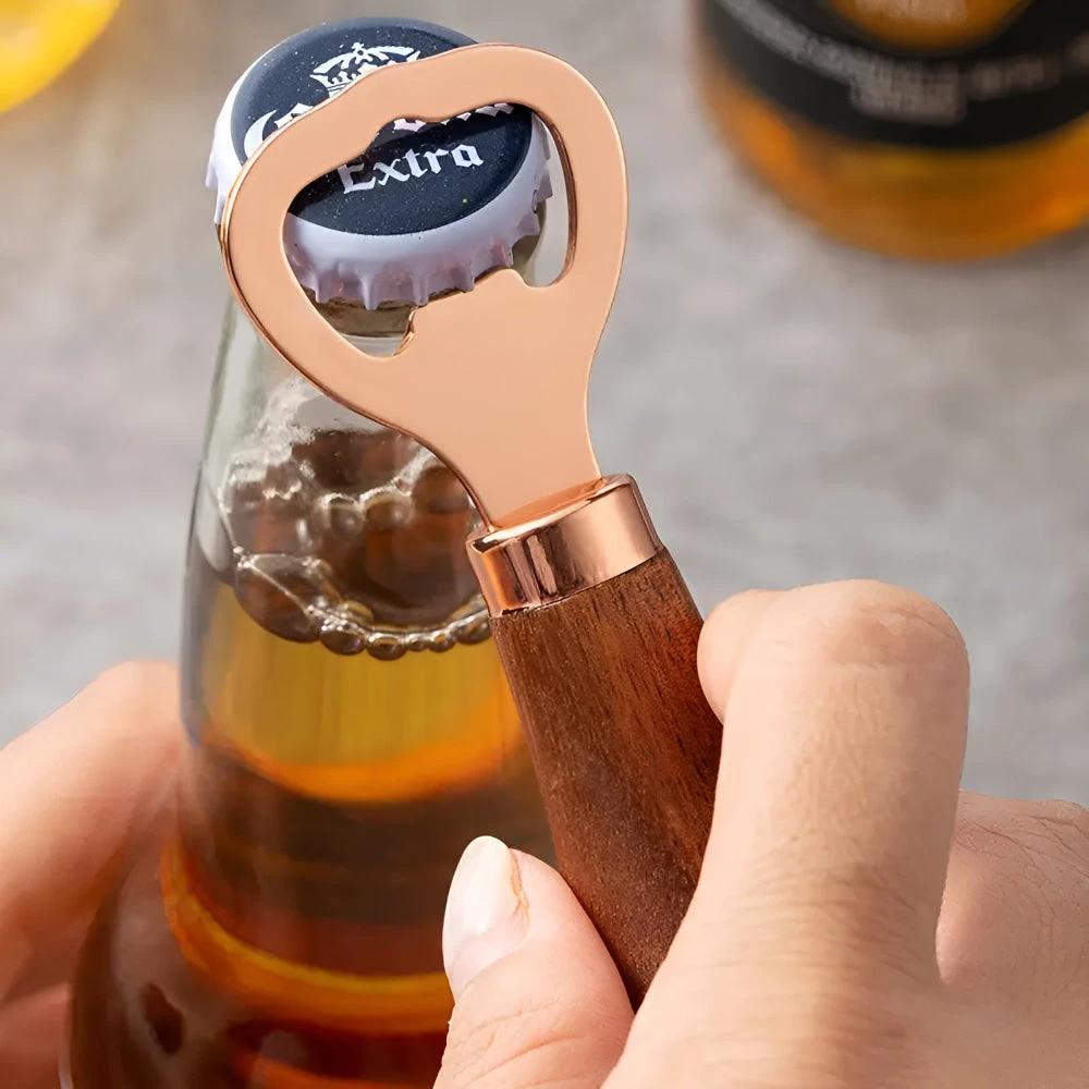 Acacia Wood Bottle Opener by Casa & Beyond