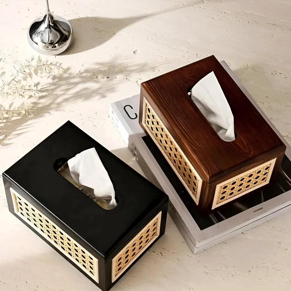 Minimalist Japandi Tissue Box by Casa & Beyond