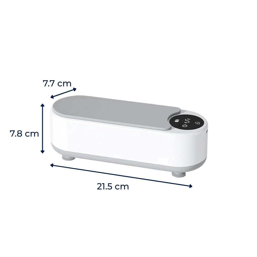 USB Rechargeable – 450 ML Tank – Deep Clean Removes Dirt Safely – For Glasses Jewellery Dentures at Home Bowlift by Bowlift