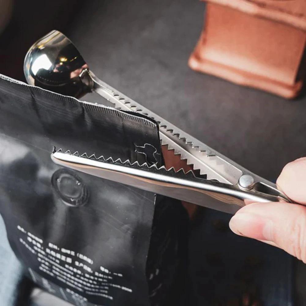 Seal & Scoop Coffee Spoon by Casa & Beyond