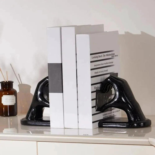 Amora Resin Love Gesture Bookends by Casa & Beyond