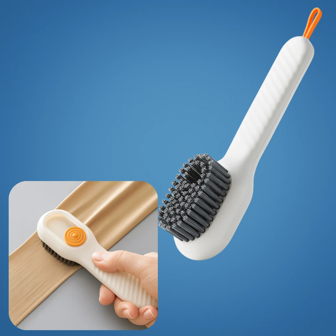 Built-in Soap Dispenser – Soft Non-Scratch Bristles – Quick Shoe Cleaning – Protects Delicate Materials Bowlift by Bowlift