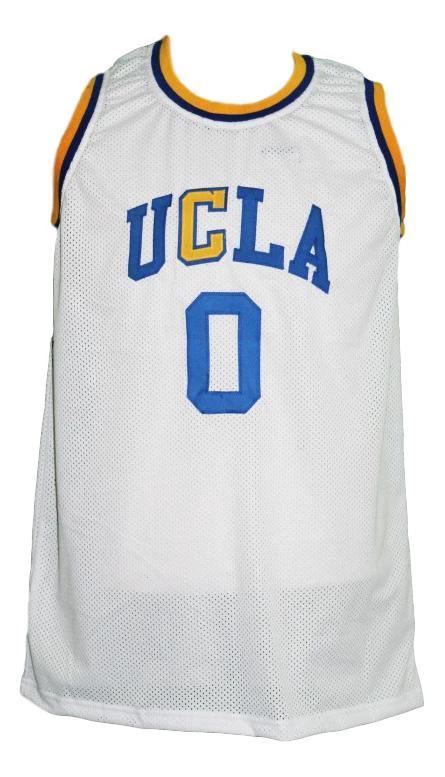 Russel Westbrook Jersey #0 Ucla College Basketball New Sewn White by My store basketball