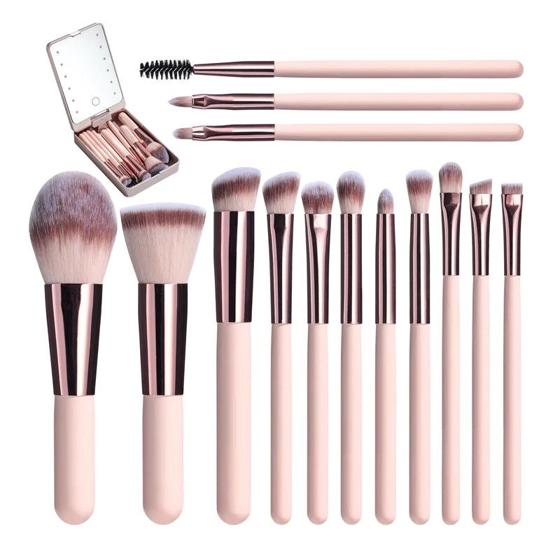 Set of 14 brushes with LED light by Bowlift